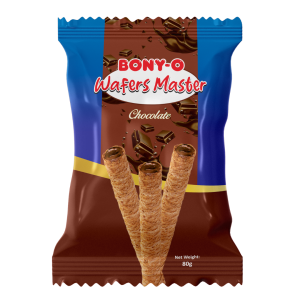 BONY-O WAFERS MASTER CHOCOLATE 80GM