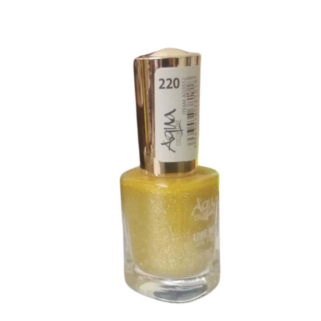 AQUA COLORLINE LONG WEAR NAIL POLLISH 15ML NO. 220