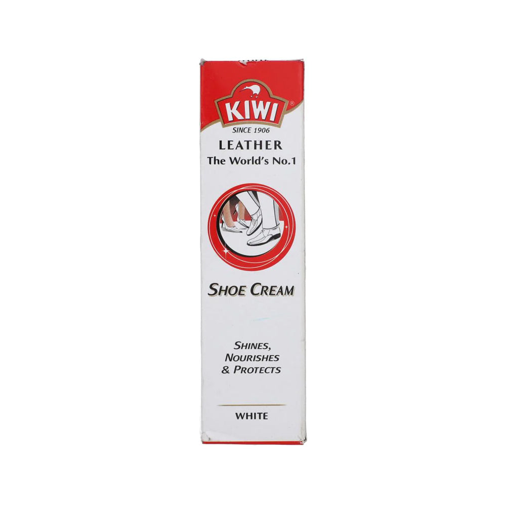 KIWI LEATHER SHOE CREAM WHITE 45ML