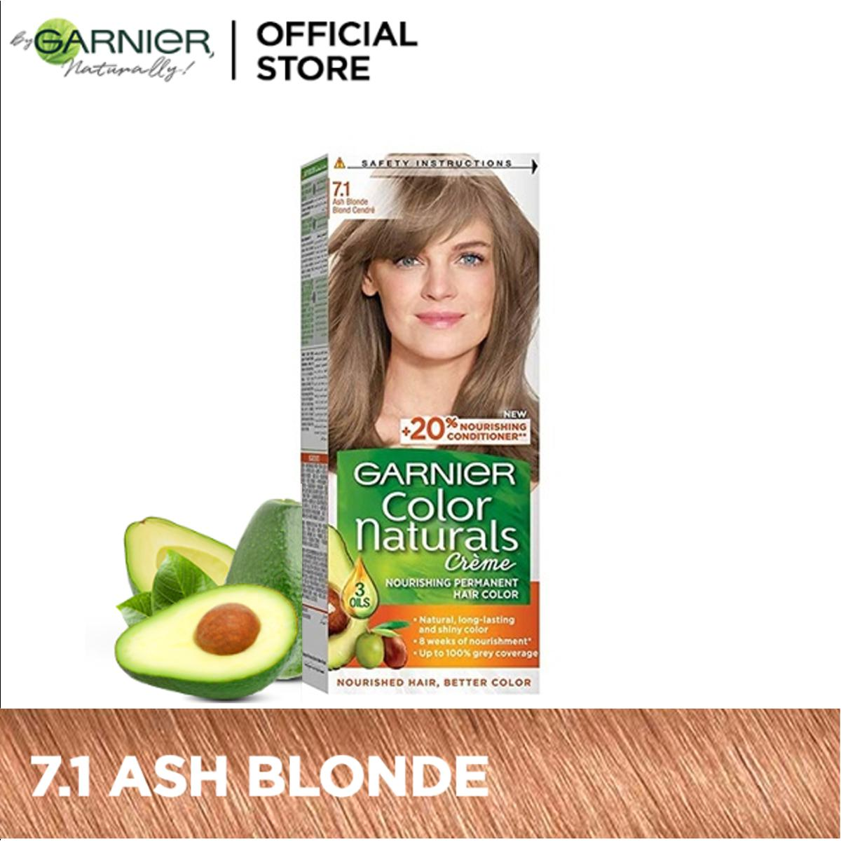 GARNER HAIR COLOR CREAM NATURAL ASH BLOND 7.1