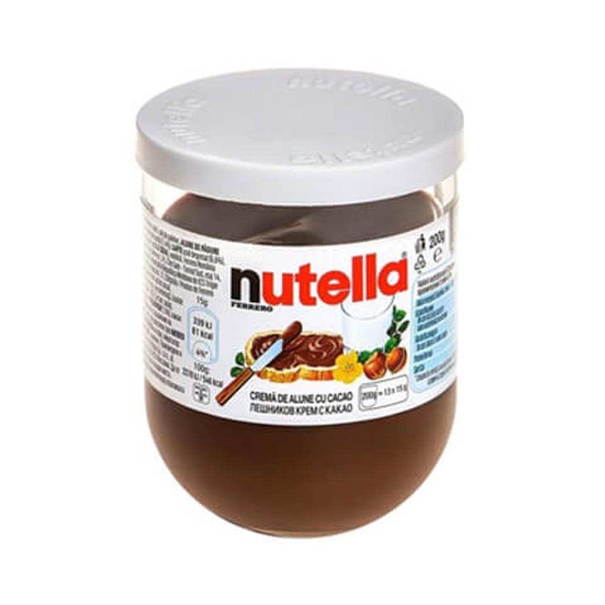 NUTELLA HAZELNUT SPREAD WITH COCOA 200GM