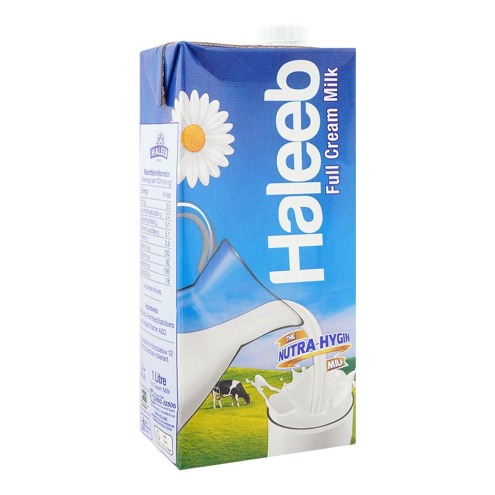 HALEEB FULL CREAM MILK 1LTR