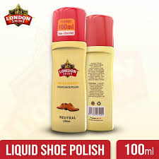 LONDON SHINE LIQUID SHOE POLLISH NEUTRAL 100ML