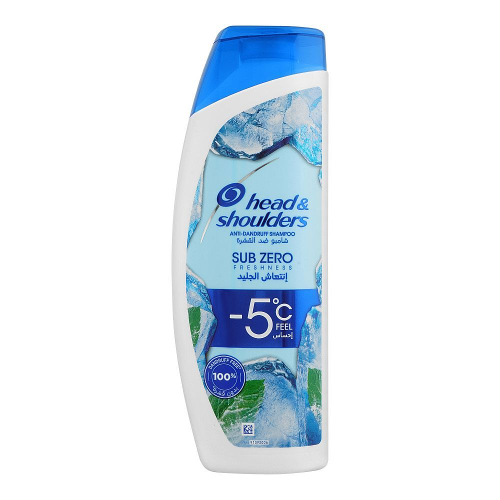 HEAD & SHOULDERS ANTI-DANDRUFF SHAMPOO SUB ZERO FRESHNESS 400ML