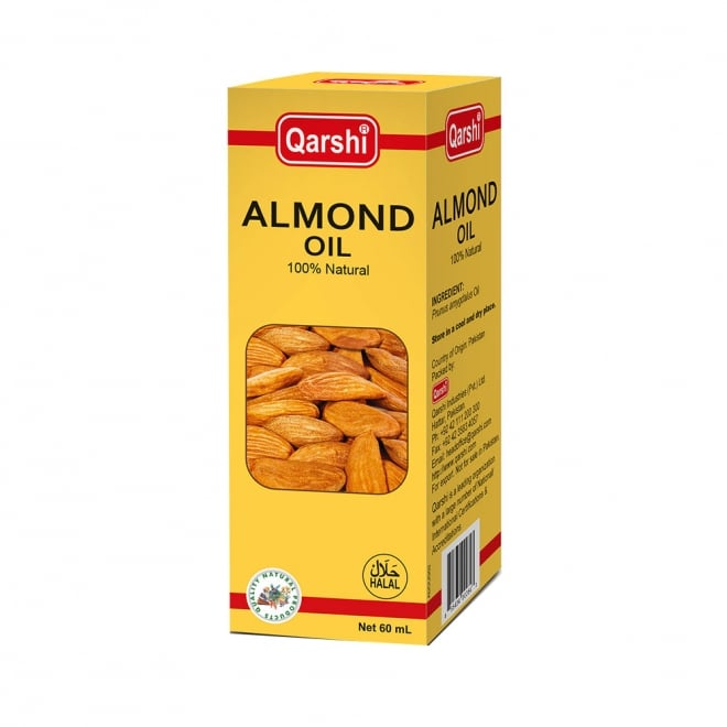 QARSHI ALMOND OIL PURE 60ML