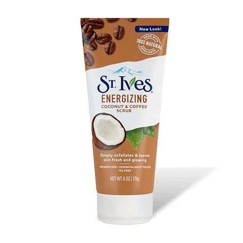 ST.IVES ENERGIZING COCONUT & COFFEE SCRUB 170GM