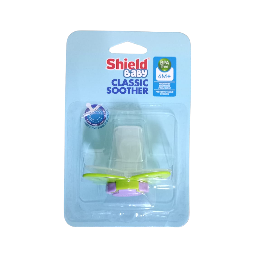 SHIELD BABY CLASSIC SOOTHER BPA FREE 6M+