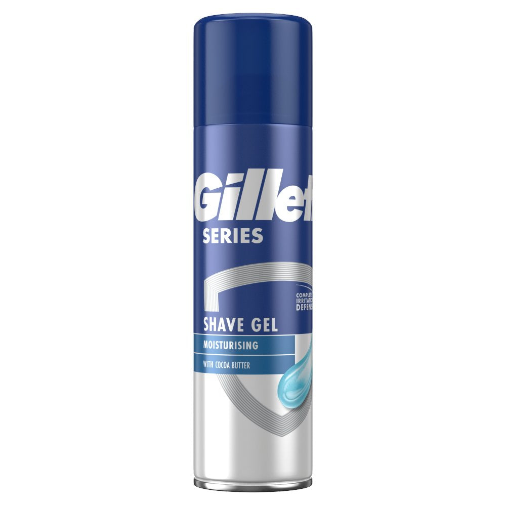 GILLETTE SHAVE GEL MOISTURISING WITH COCOA BUTTER 200ML