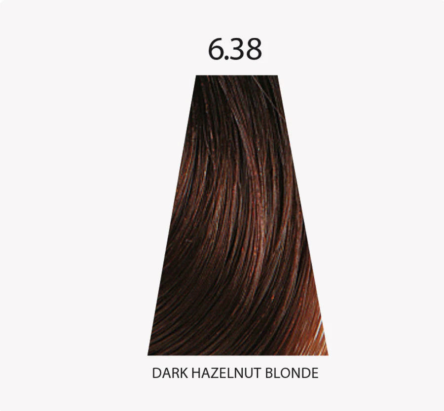 KEUNE TINTA HAIR COLOR DARK GOLDEN MOCHA BLONDI 6.38, 60ML.