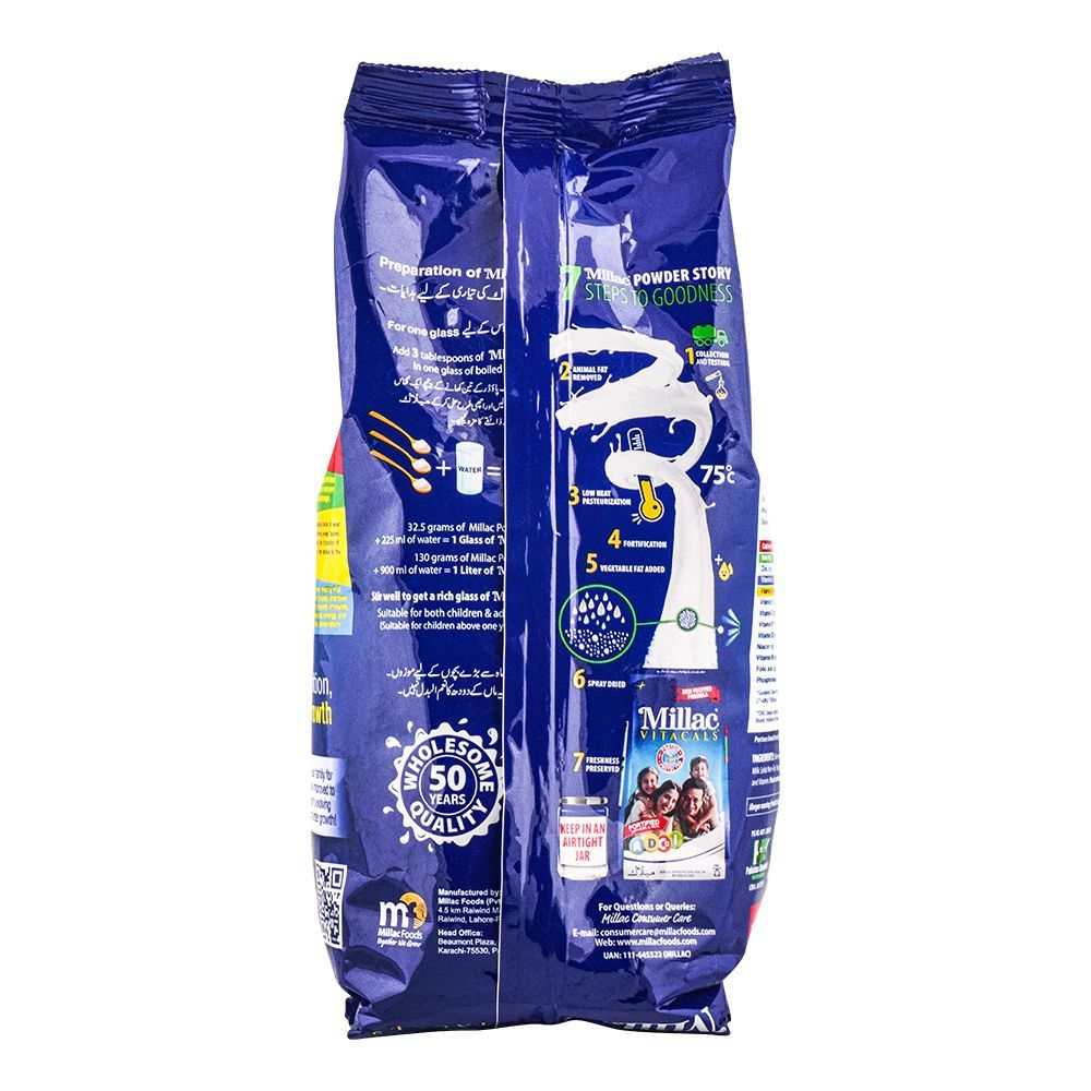MILLAC VITACALS MILK POWDER 390GM POUCH