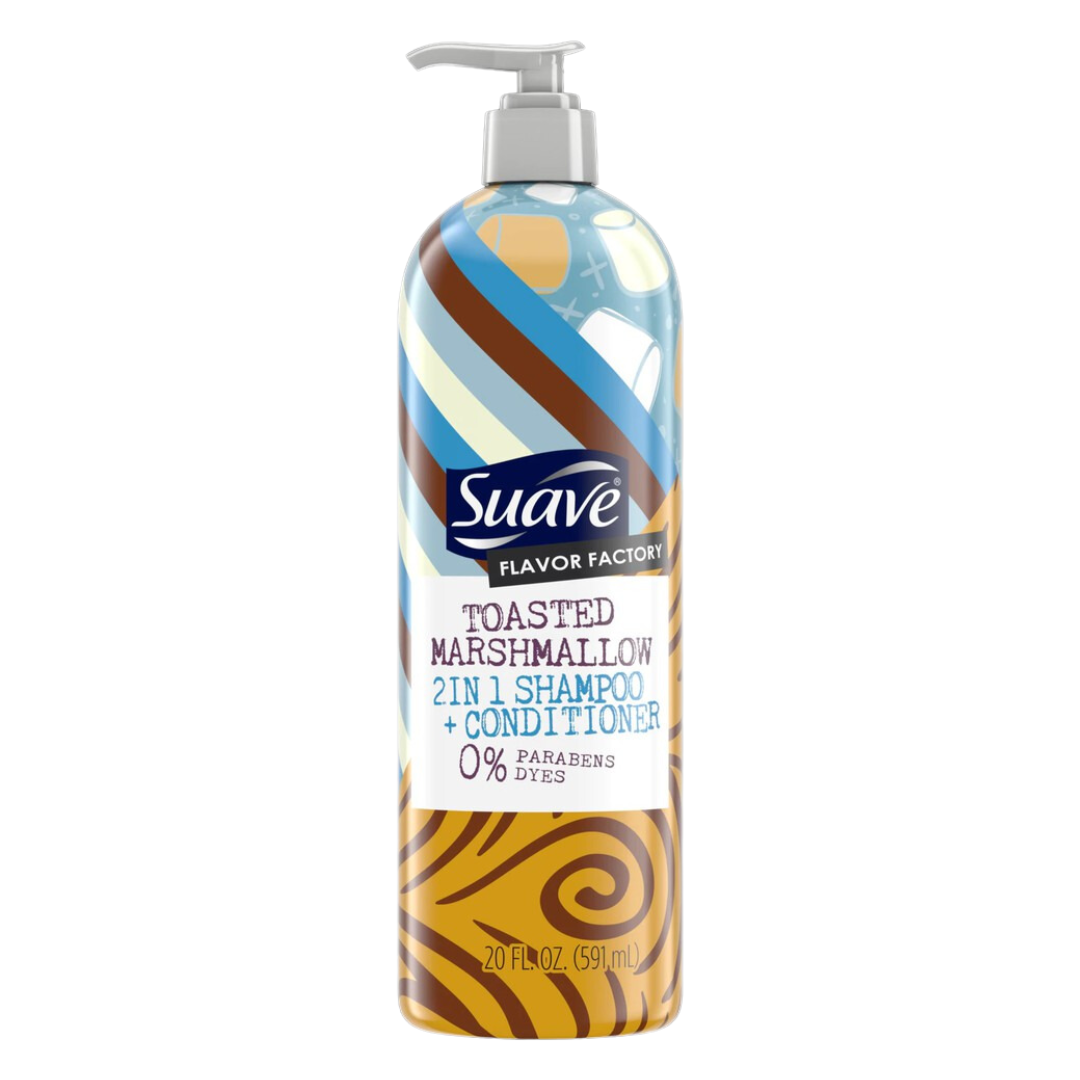 SUAVE BABY SHAMPOO + CONDITIONER TOASTED MARSHMALLOW 591ML