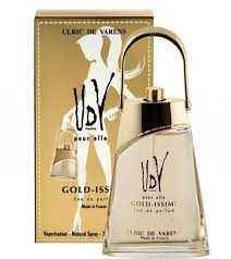 ULRIC DE VARENS (UDY) GOLD-ISSIME EAU DE PERFUM FOR WOMEN 75ML