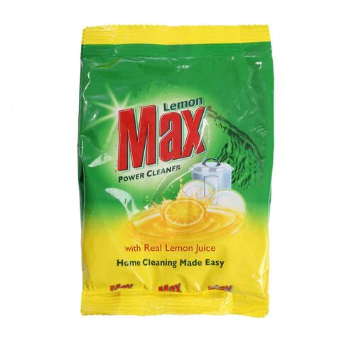 LEMON MAX POWER CLEANER DISHWASH POWDER POUCH 790GM