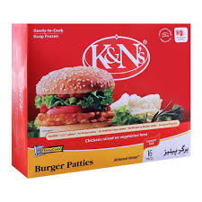 K&N's BURGER PATTIES 16PCS 1.07KG