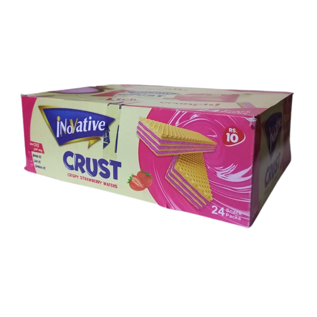 INNOVATIVE CRUST STRAWBERRY WAFER 12GM 24PCS BOX