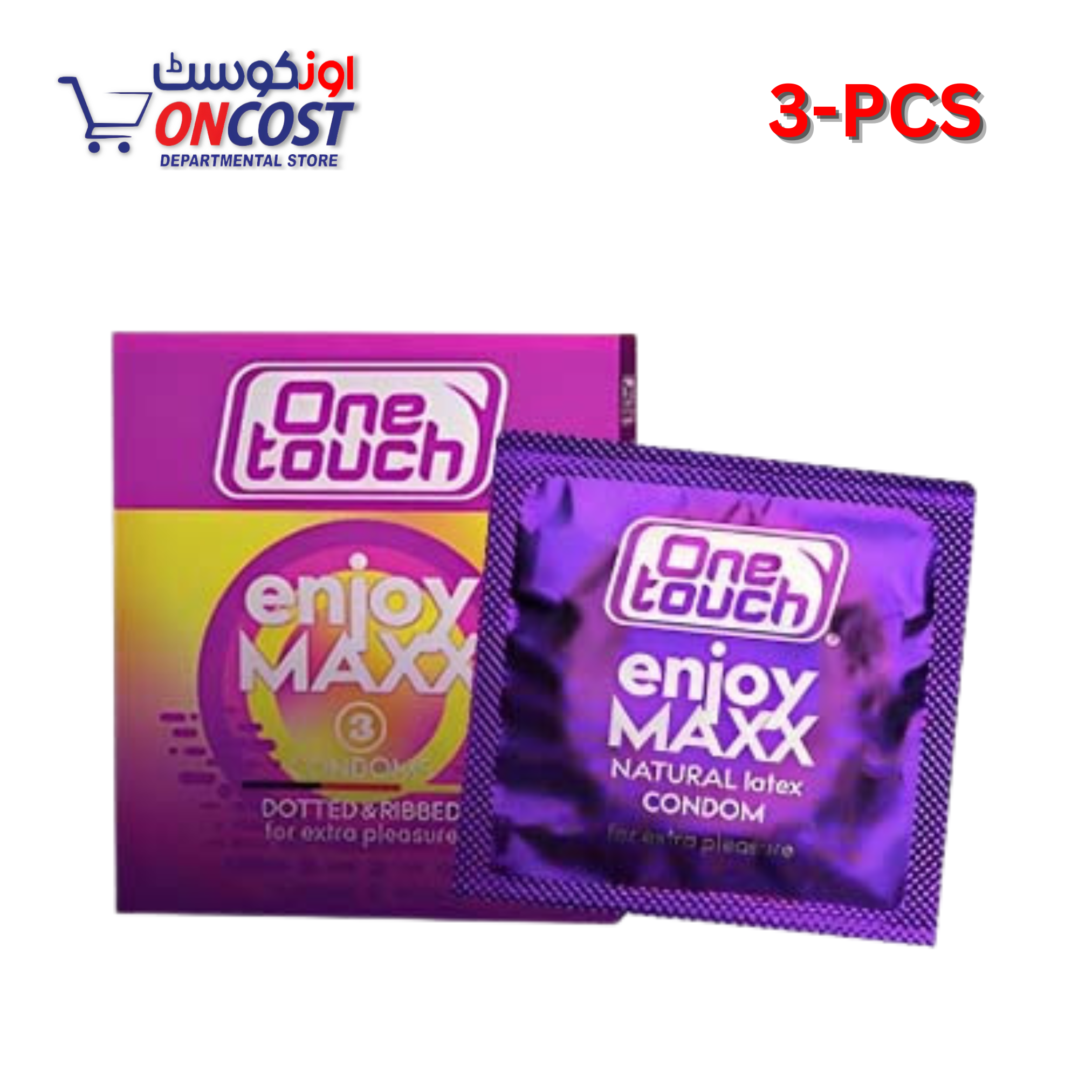 ONE TOUCH ENJOY MAX CONDOM 3PCS