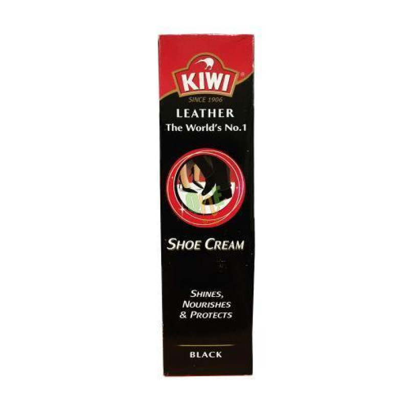 KIWI LEATHER SHOE CREAM BLACK 45ML