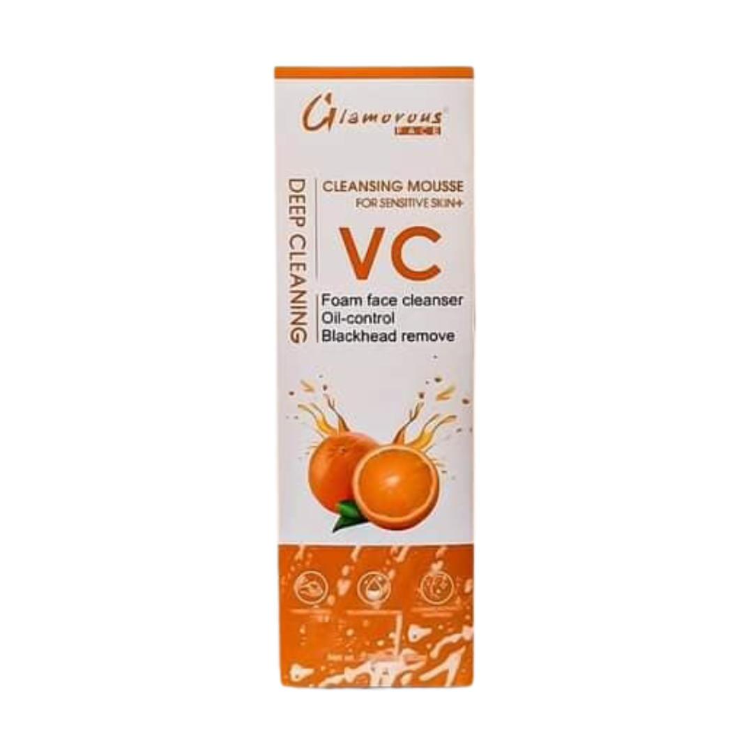 GLAMOROUS FACE CLEANSING MOUSSE VITAMIN C 100ML