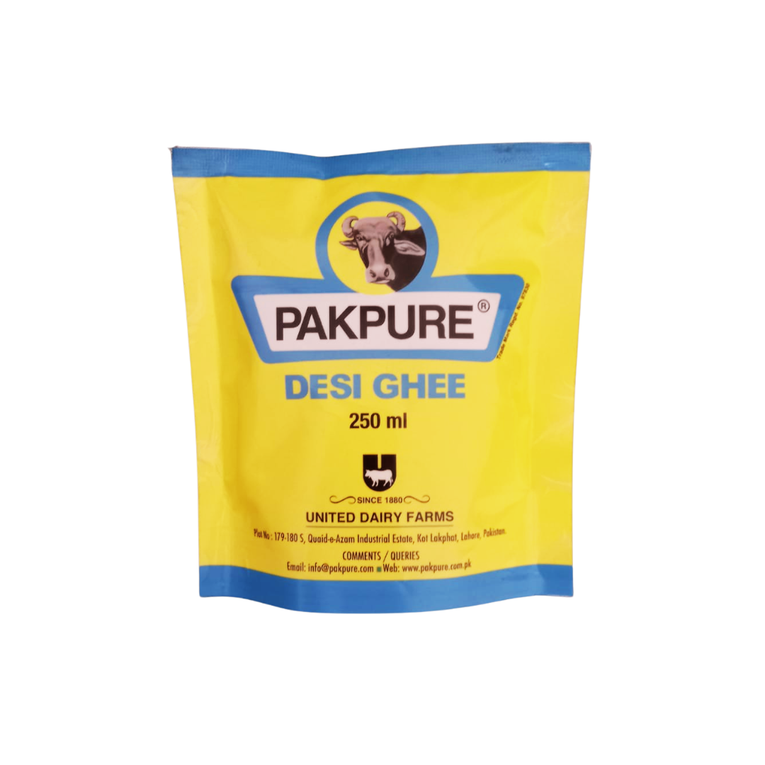 PAKPURE DESI GHEE POUCH 250ML