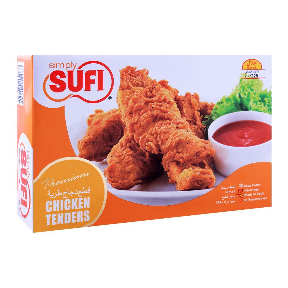 SUFI CHICKEN TENDERS 225GM