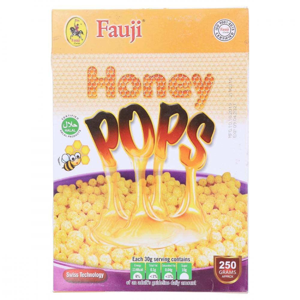 FAUJI HONEY POPS 250GM