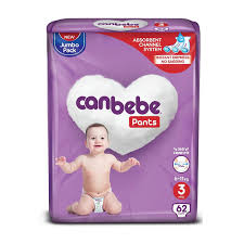 CANBEBE PANTS MIDI 6-11KG 62PCS