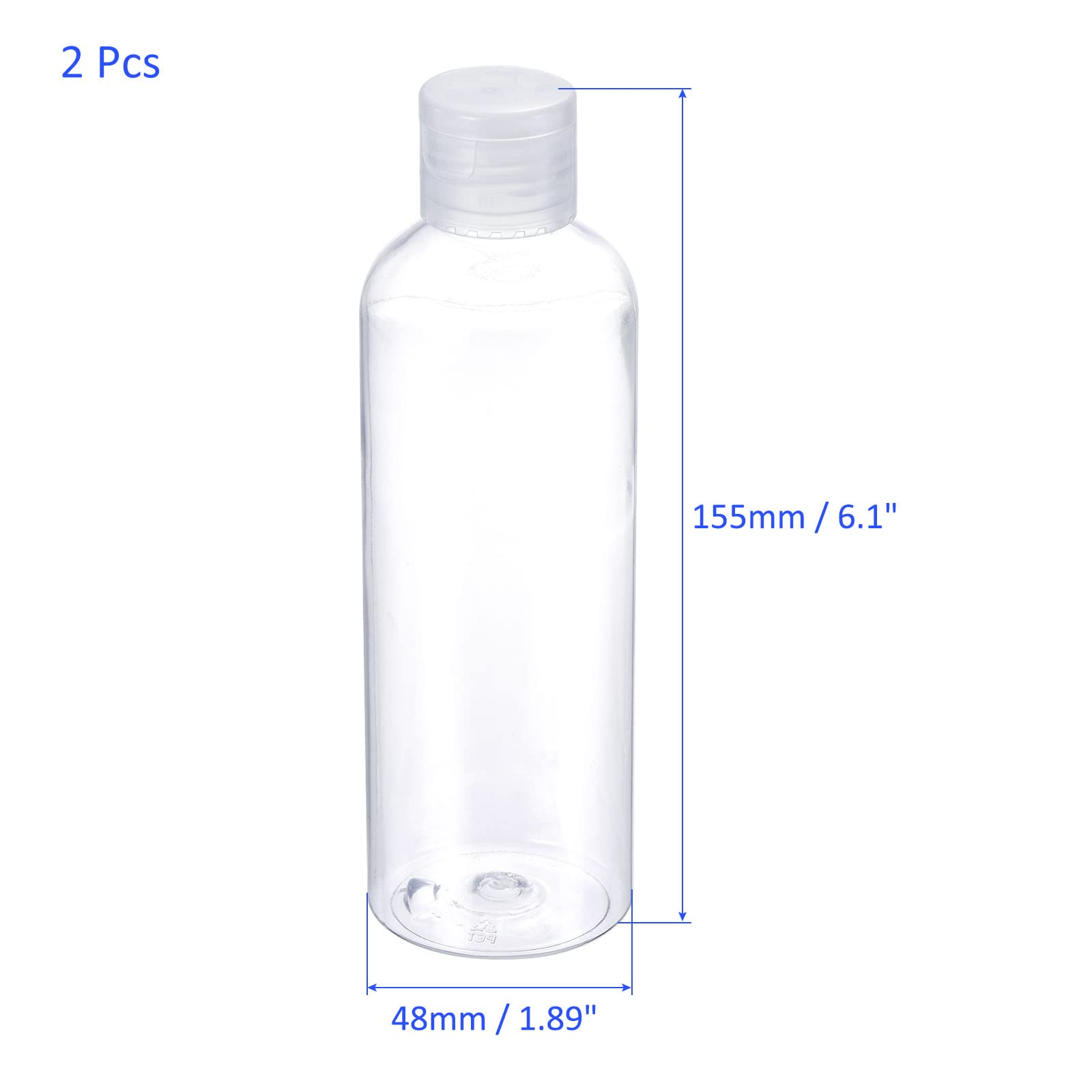 TRANPARENT GLASS WATER BOTTLE WITH AIR TIGHT CAP 750ML