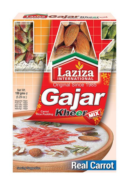 LAZIZA GAJAR KHEER MIX REAL CARROT 150GM