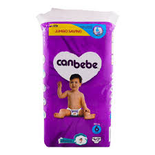 CANBEBE DIAPERS EXTRA LARGE NO6 16+KG 40PCS