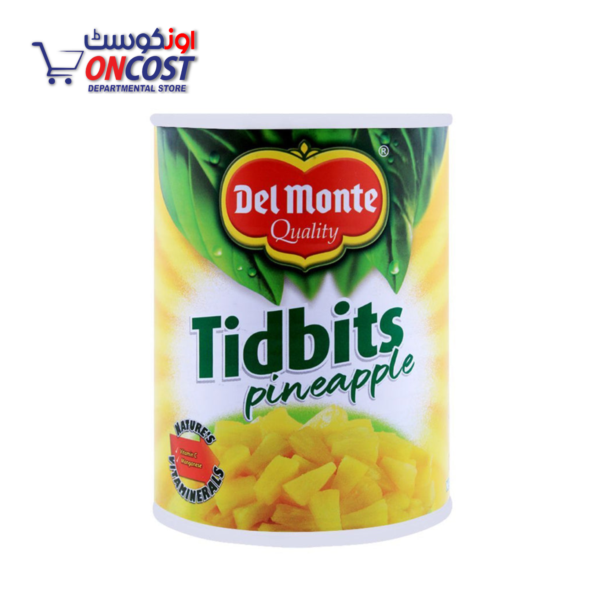 DEL MONTE TIDBITS PINEAPPLE TIN 560GM