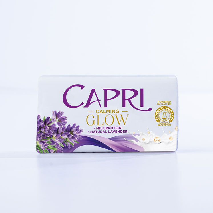 CAPRI CALMING GLOW MILKPROTEN LAVENDER 170GM