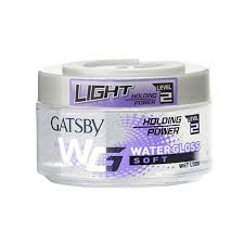 GATSBY HAIR GEL WATER GLOSS SOFT 75GM