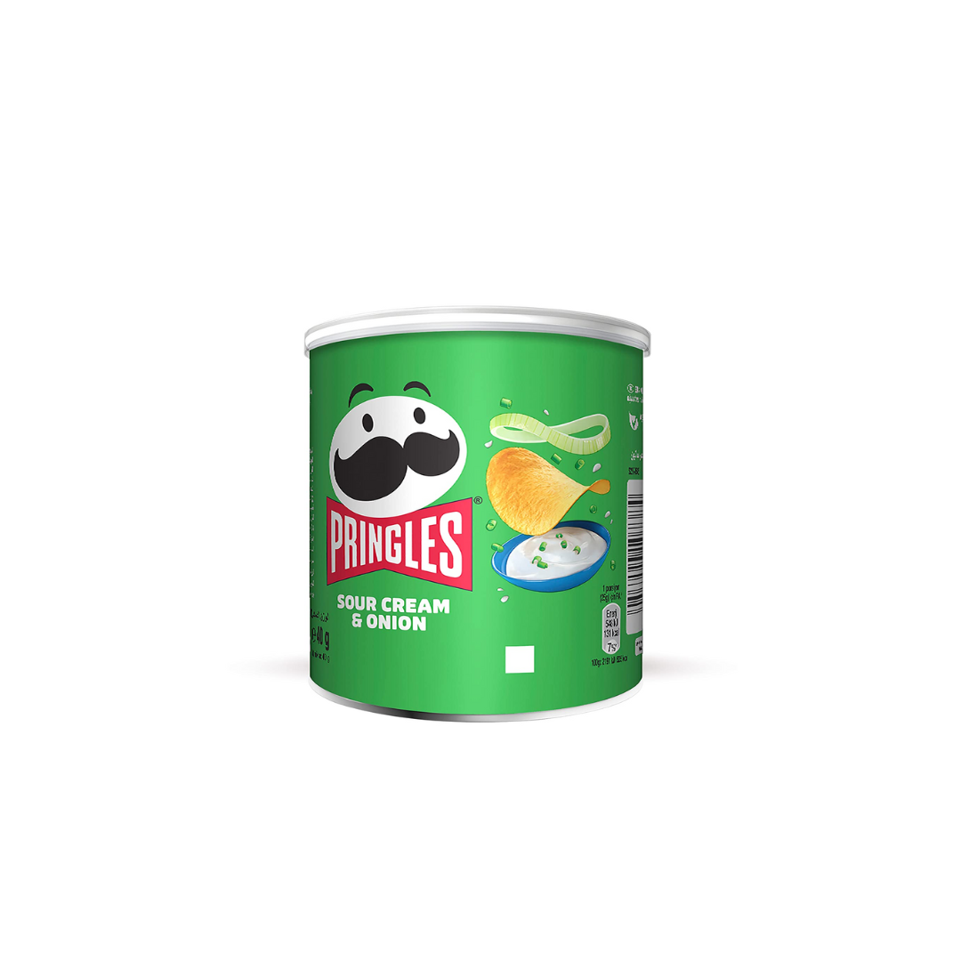 PRINGLES SOUR CREAM & ONION 40GM