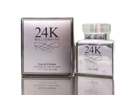 24K SILVER GOLD PERFUME FOR MEN 50ML