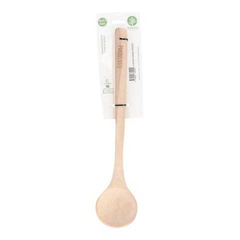 PAKQUENSIS WOODEN COOKING SPOON ROUND