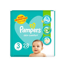 PAMPERS DIAPER NO3 5-9KG 28PCS