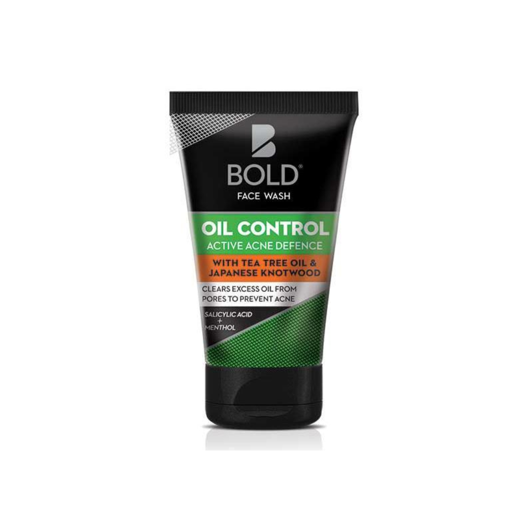 BOLD FACE WASH OIL CONTROL ACTIVE ACNE DEFENCE 50ML