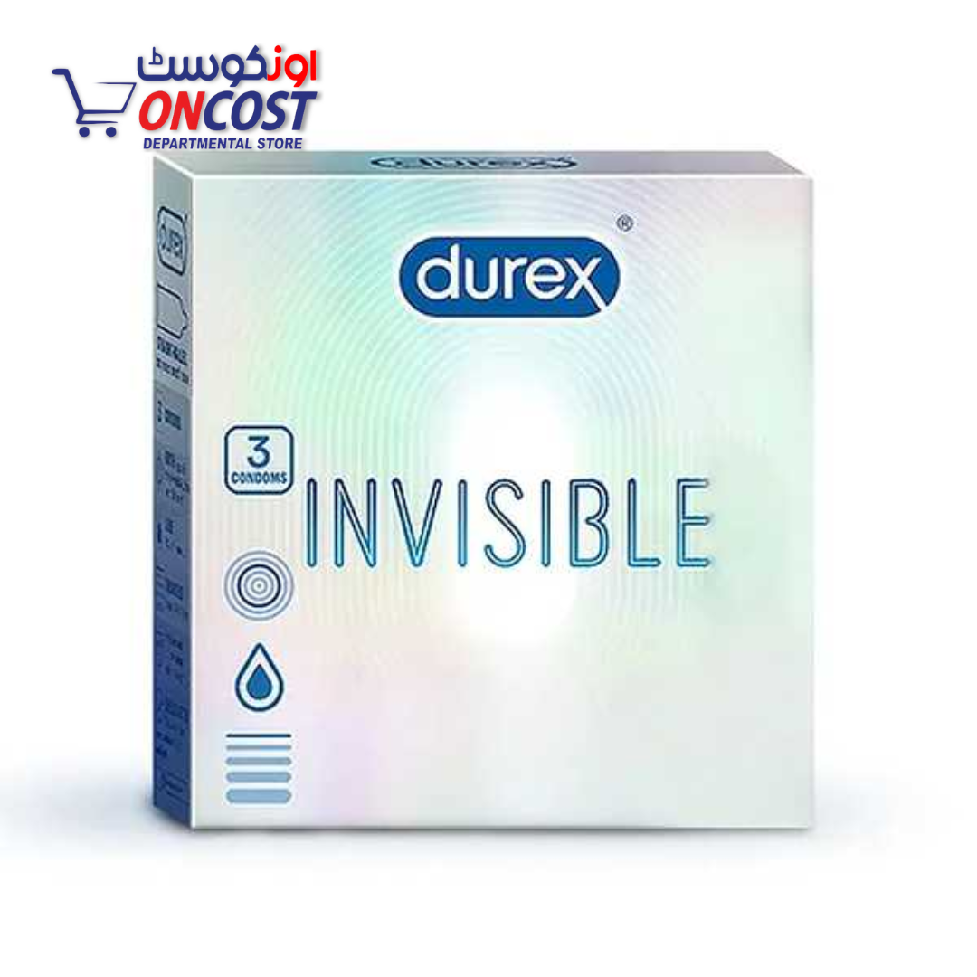 DUREX INVISIBLE EXTRA THIN CONDOM 3PCS