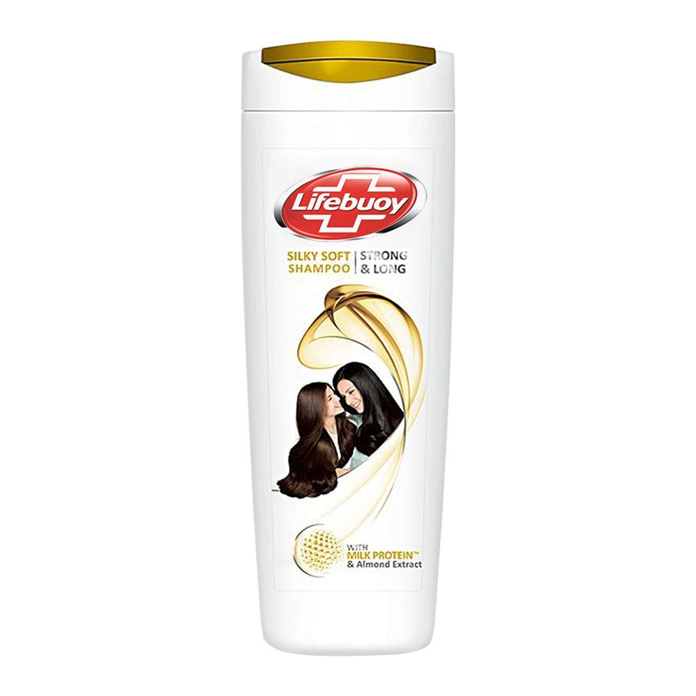 LIFEBUOY SILKY SOFT MILK P & MUSTARD OIL SHAMPOO 370ML