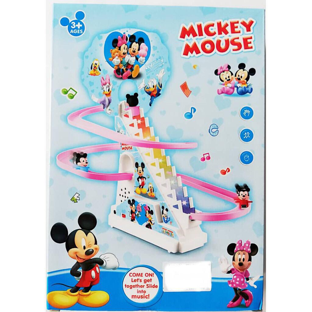 CLIMBING MICKEY MOUSE RACE TRACK SET 668-5