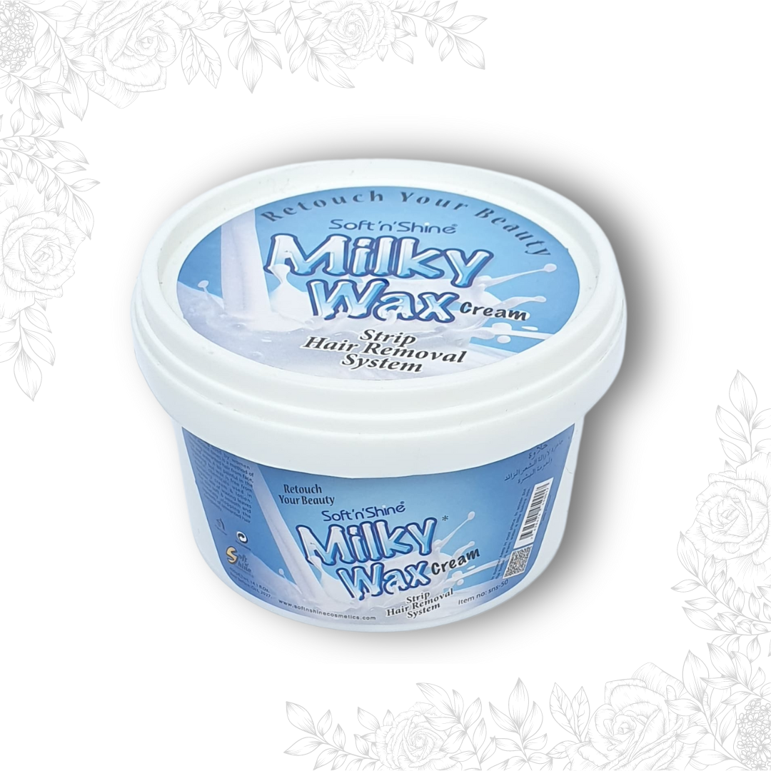 SOFT N SHINE MILKY WAX CREAM 850GM