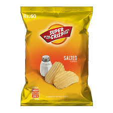 SUPER CRISP CHIPS SALTED FLAVOUR 43GM