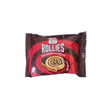 BISCONNI CAKES ROLLIES CHOCOLATE 30GM