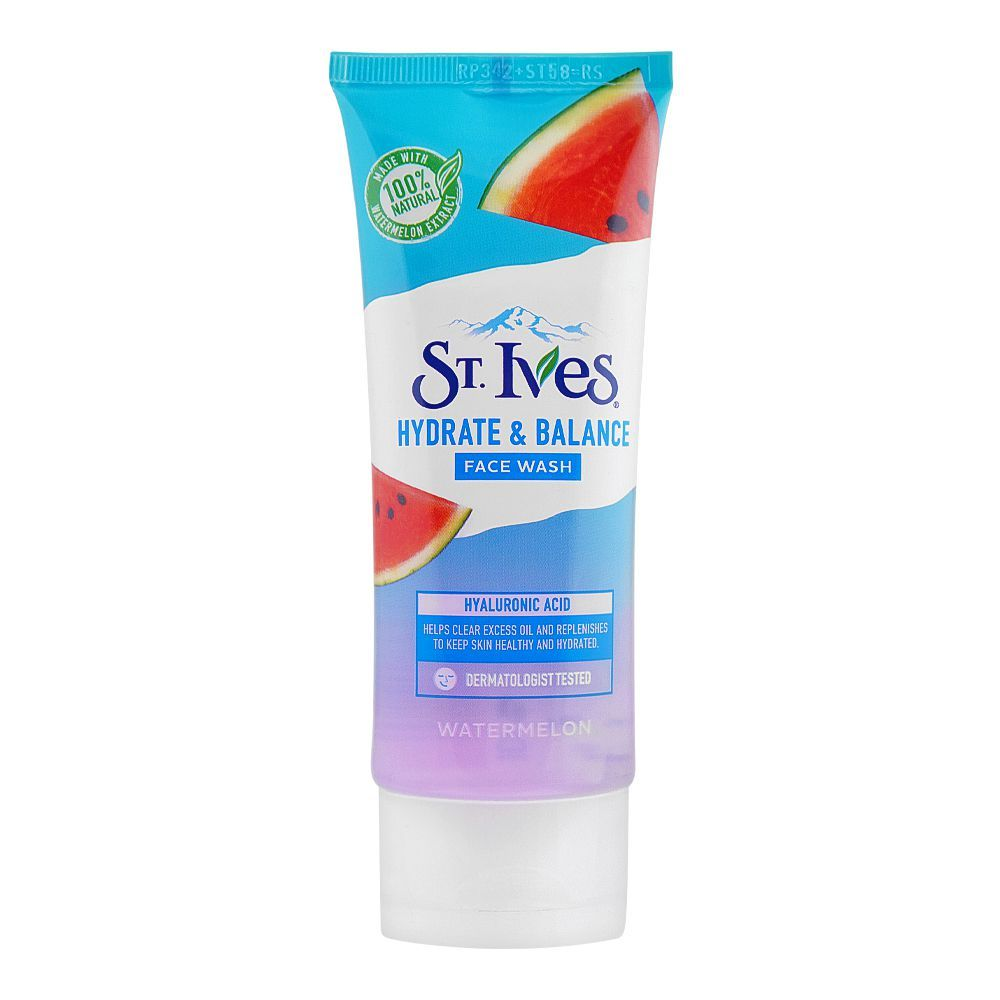 ST.IVES HYDRATE & BALANCE FACE WASH 100GM