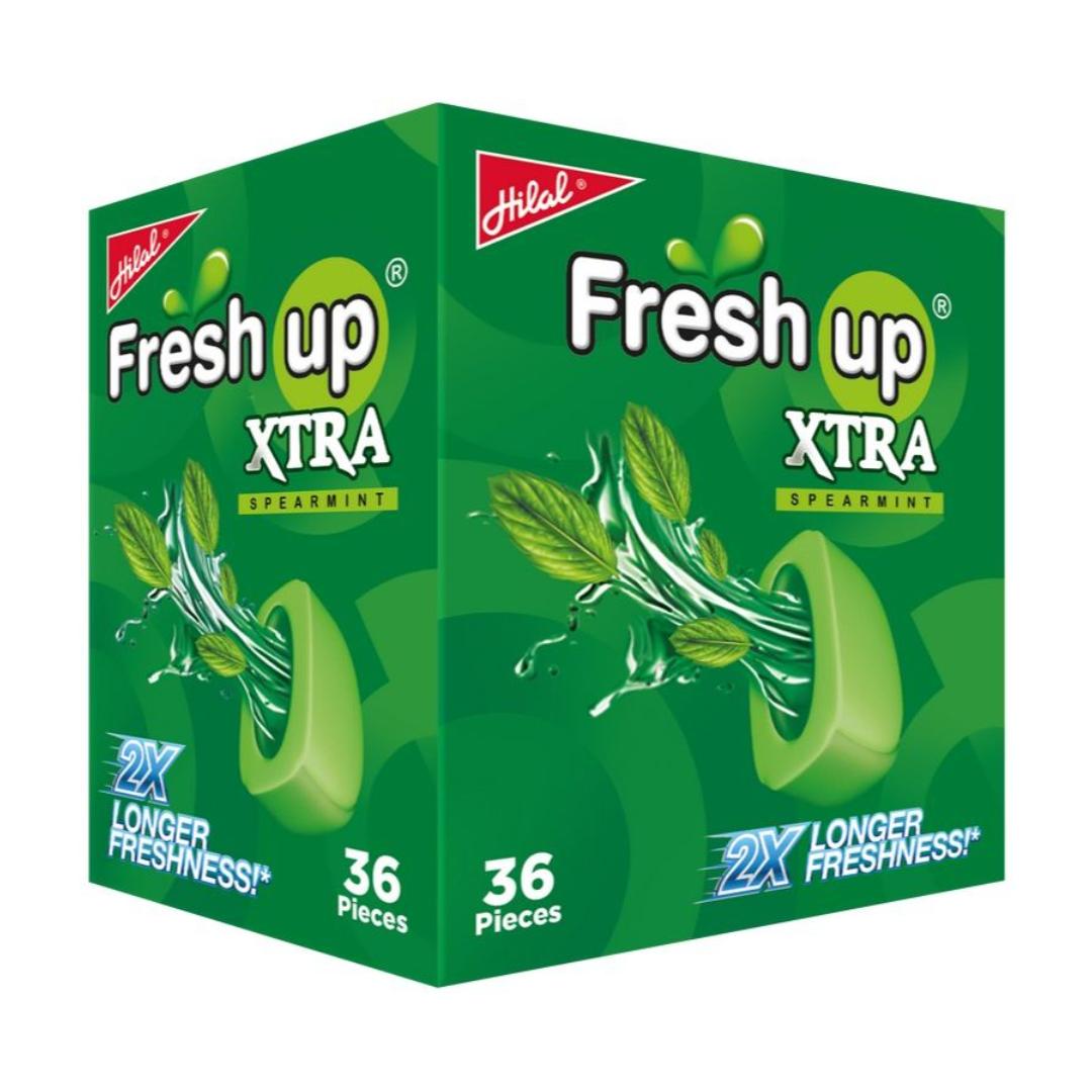 HILAL FRESH UP SPEARMINT XTRA 50PCS BOX