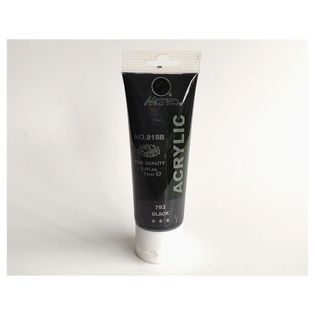 MARIES 793 BLACK ACRYLIC COLOR NO.815B 75ML