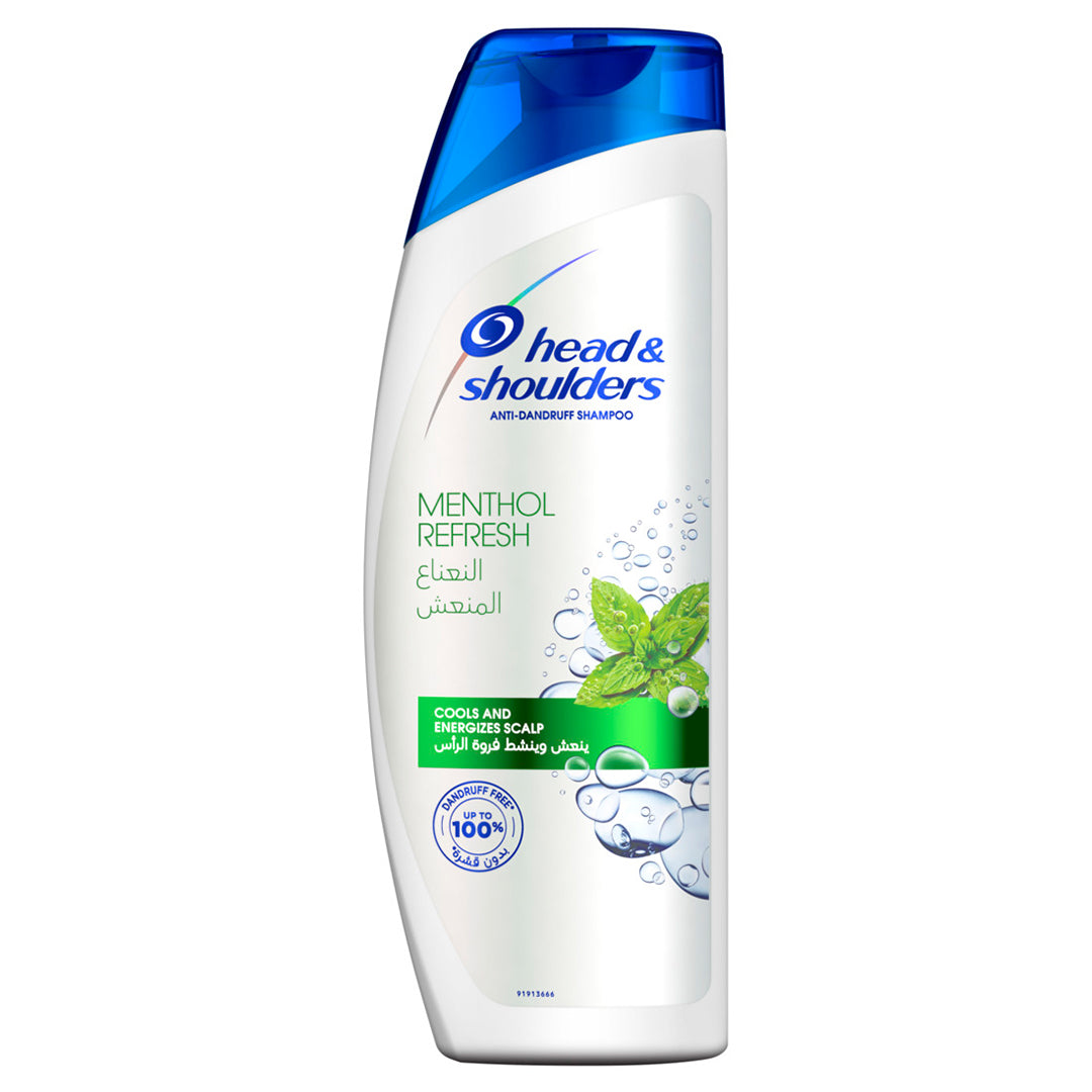 HEAD & SHOULDERS ANTI-DANDRUFF SHAMPOO MENTHOL REFRESH 400ML