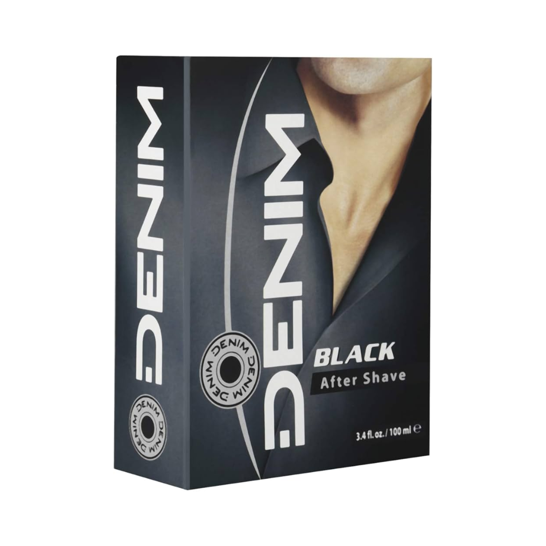 DENIM AFTER SHAVE BLACK 100ML