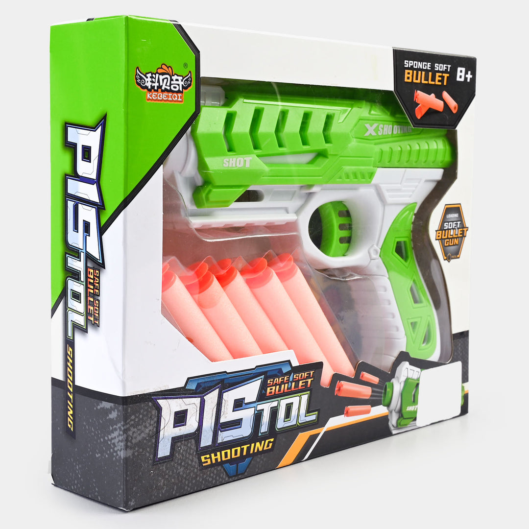 PISTOL SAFE SOFT BULLET GUN K1031