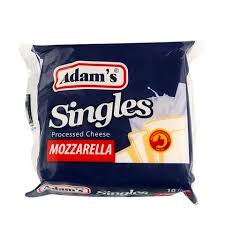 ADAMS MOZZARELA SINGLE CHEESE 200GM